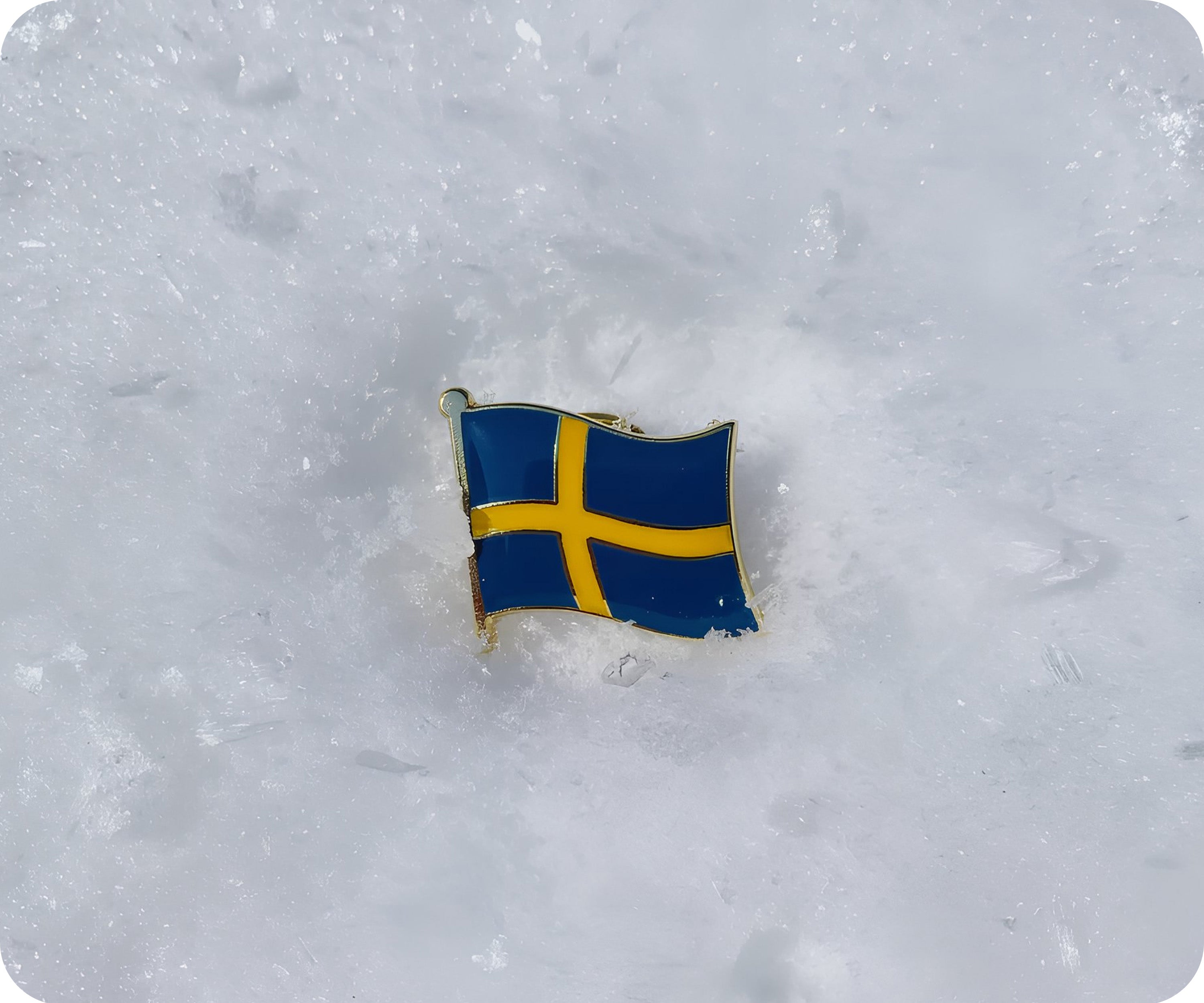 Sweden Flag Pin Badge
