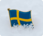 Sweden Flag Pin Badge