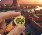 Taurus Zodiac Sign Pin Badge