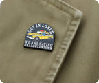 Get In Loser We Are Saving Halloween Town Pin Badge