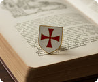 Knights Templar Free Masons Masonic Shield Pin Badge
