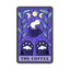 The Coffee Tarot Card Enamel Lapel Pin Badge