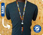 They Them Pronoun Pride Lanyard