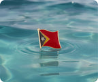 East Timor Flag Pin Badge