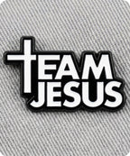 Team Jesus Enamel Pin Badge