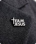 Team Jesus Enamel Pin Badge