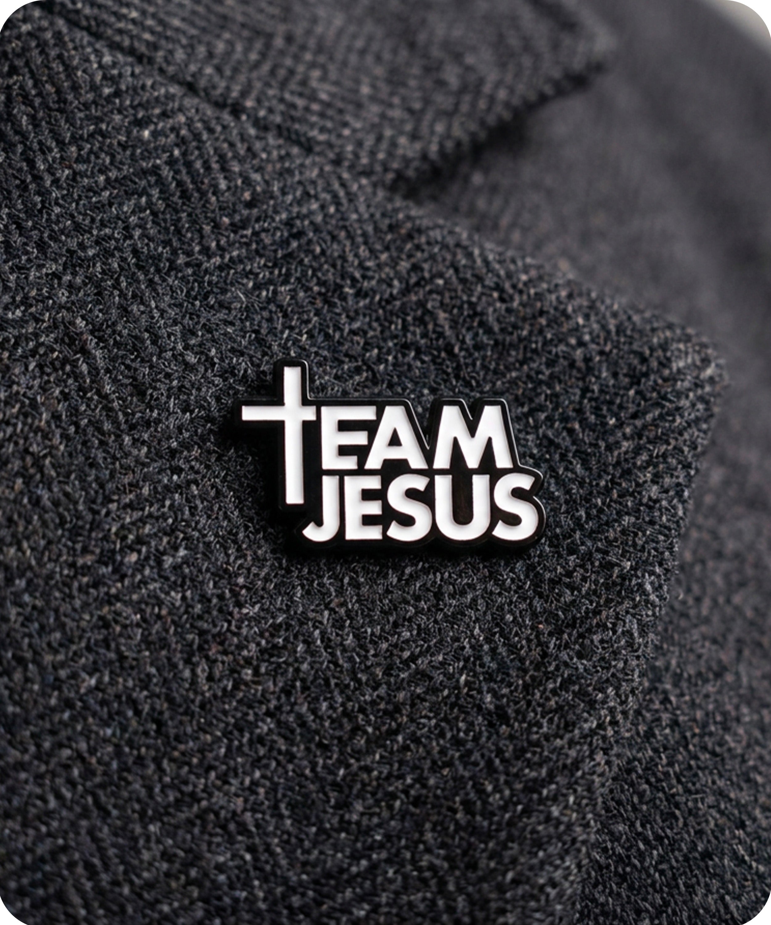 Team Jesus Enamel Pin Badge