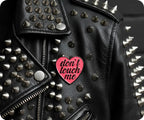 Don't Touch Me Love Heart Pin Badge