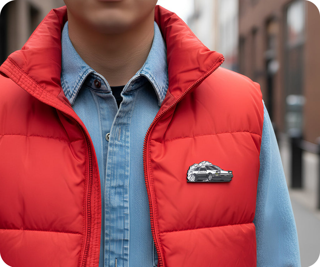 Toyota AE86 Sprinter Trueno Pin Badge