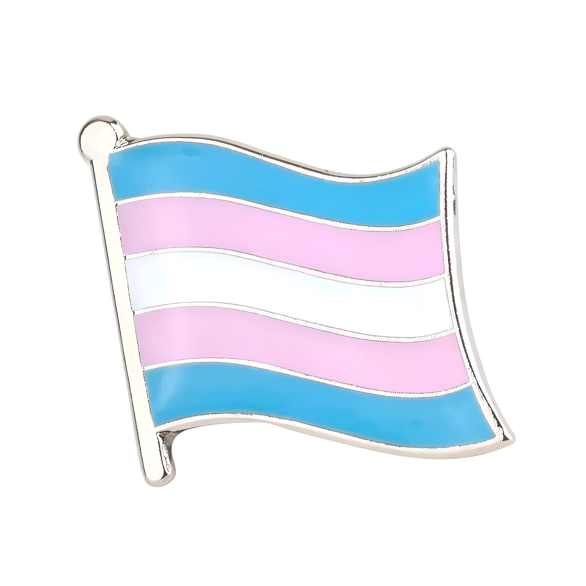 Pin con la bandera transgénero Imagen principal del producto