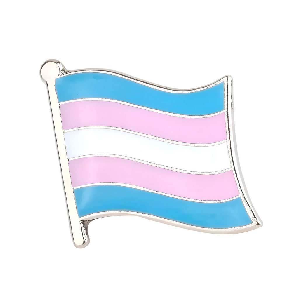 Transgender Flag Pin Badge