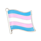 Transgender Flag Pin Badge