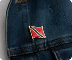 Trinidad & Tobago Flag Pin Badge
