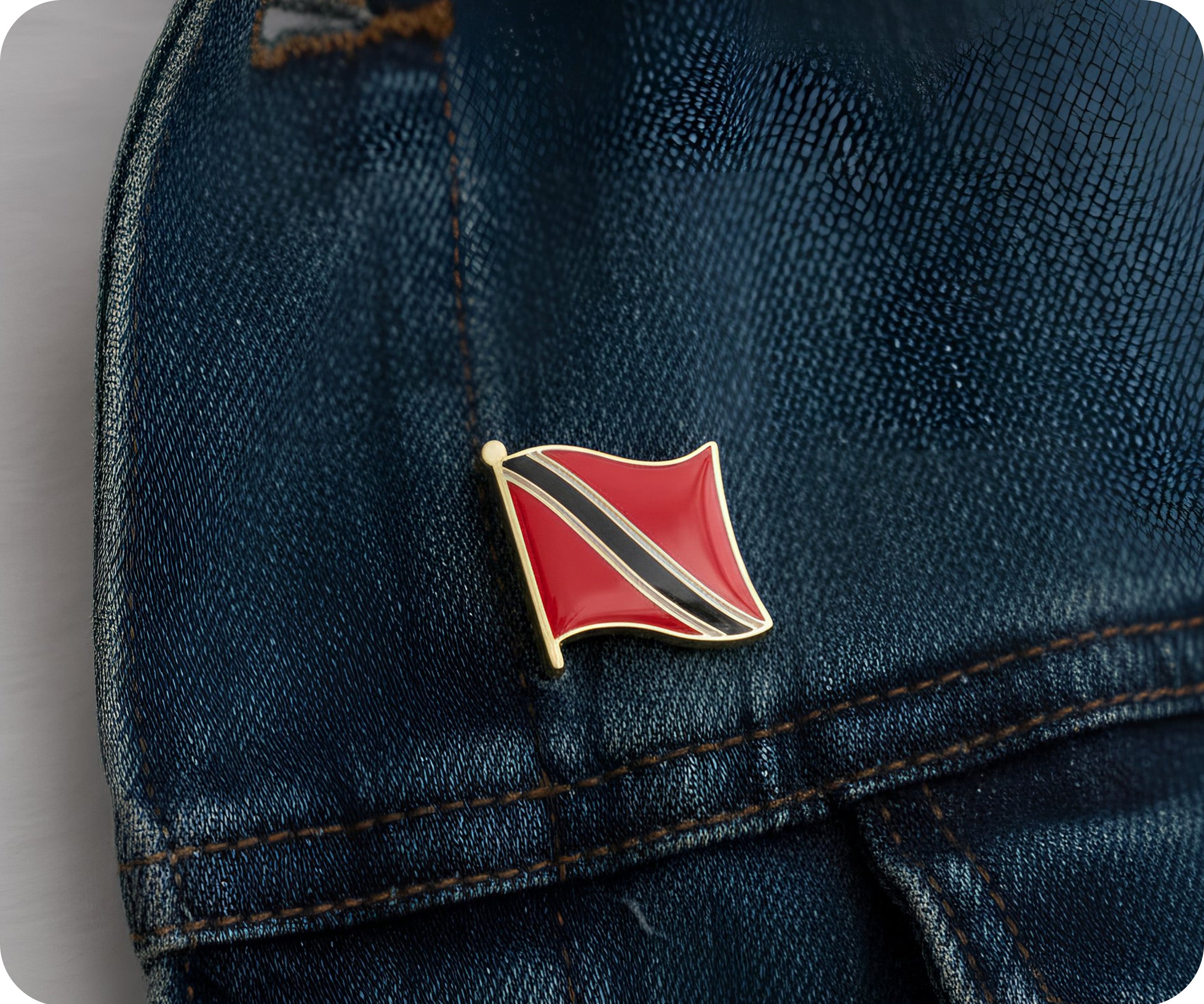Trinidad & Tobago Flag Pin Badge
