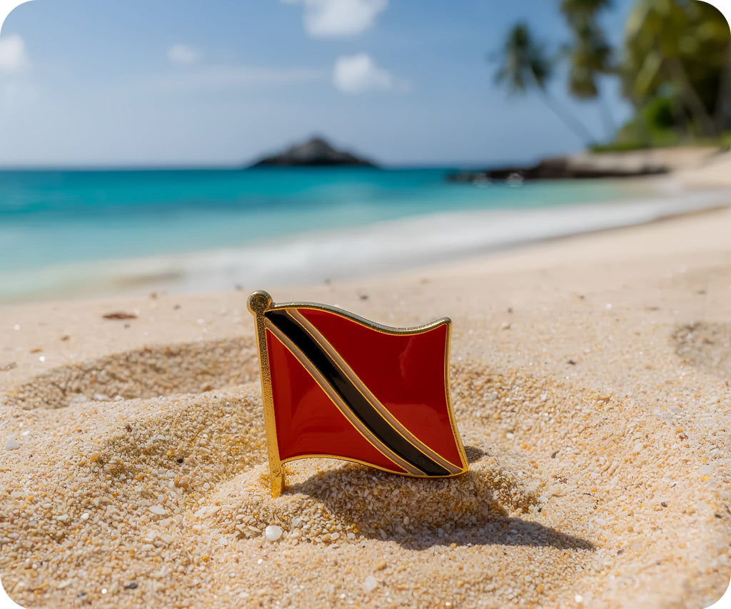 Trinidad & Tobago Flag Pin Badge