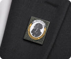 Lev Nikolayevich Tolstoy Russia Rectangle Pin Badge