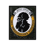 Lev Nikolayevich Tolstoy Russia Rectangle Pin Badge