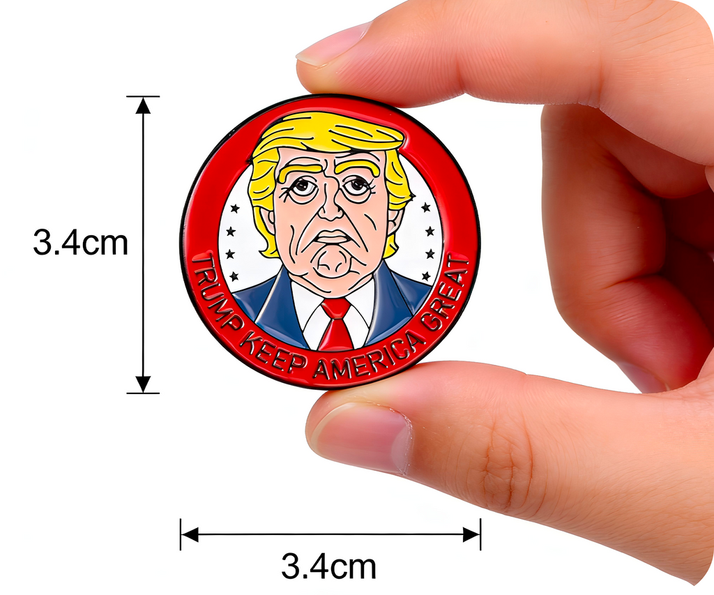 Trump Keep America Great Pin Badge