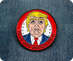 Trump Keep America Great Pin Badge