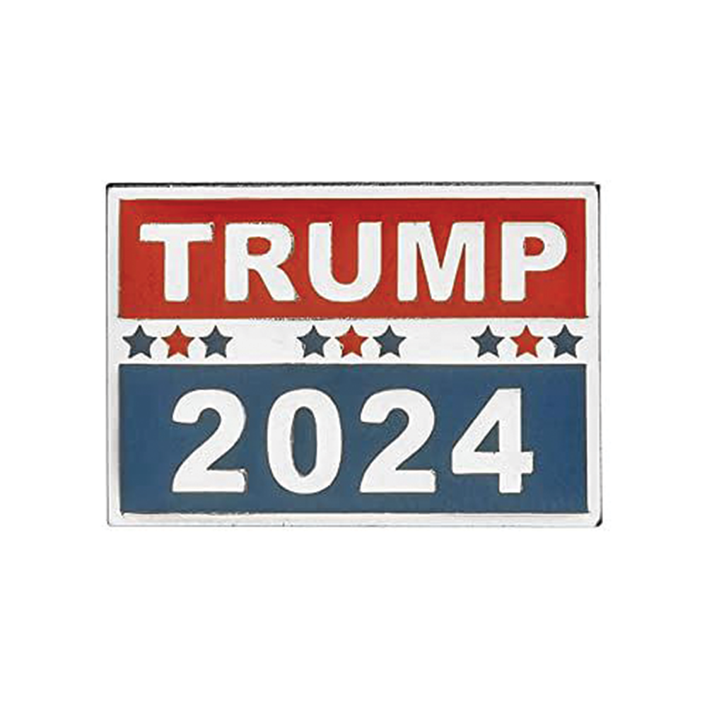 Donald Trump 2024 Pin Badge