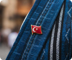 Turkey Flag Pin Badge