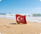 Turkey Flag Pin Badge