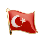 Turkey Flag Pin Badge