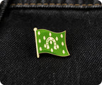 Rutland English County Flag Pin Badge