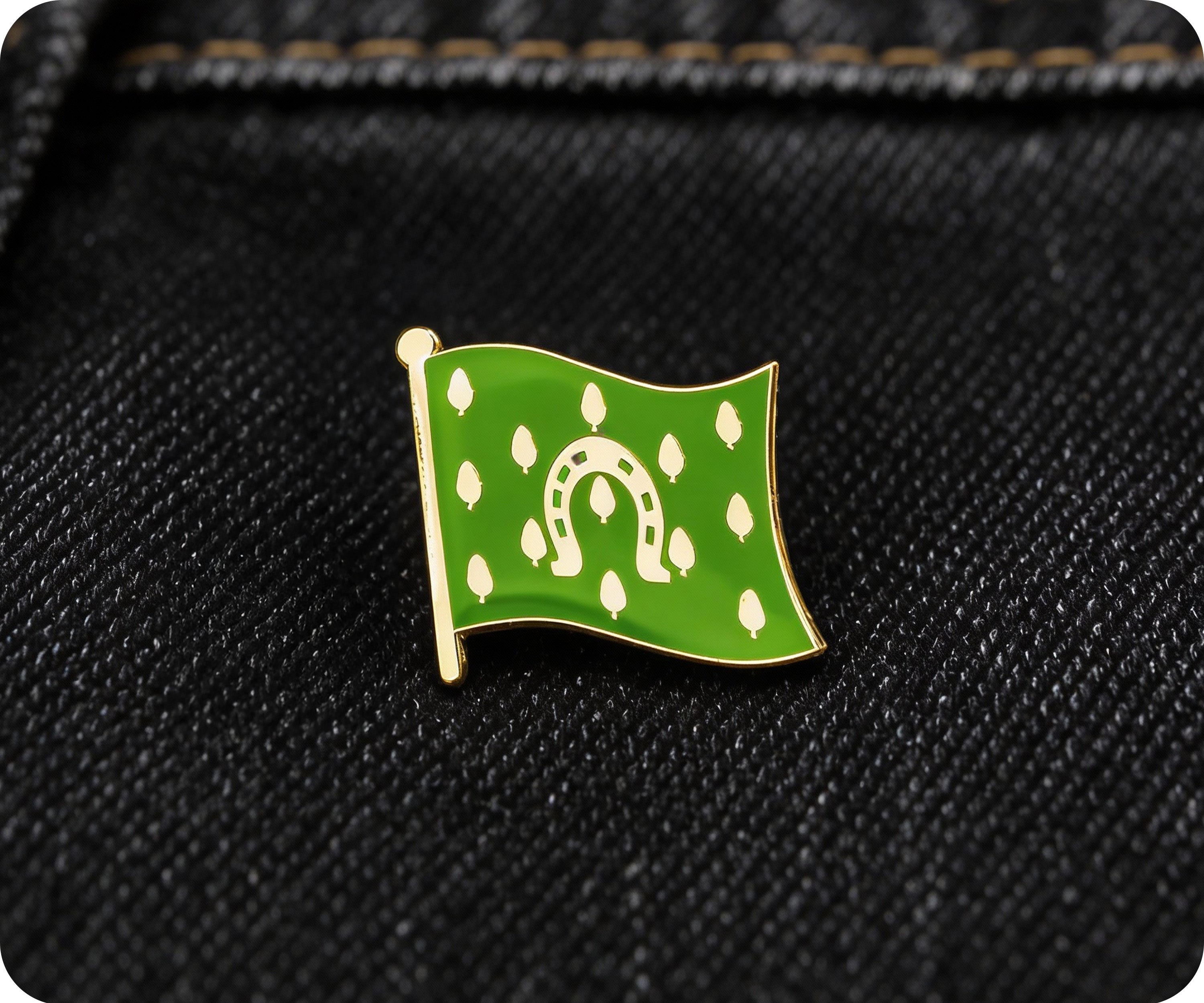 Rutland English County Flag Pin Badge