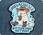 Insignia de pin "No diagnosticado, pero algo no anda bien"