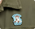 Insignia de pin "No diagnosticado, pero algo no anda bien"