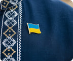 Ukraine Flag Pin Badge
