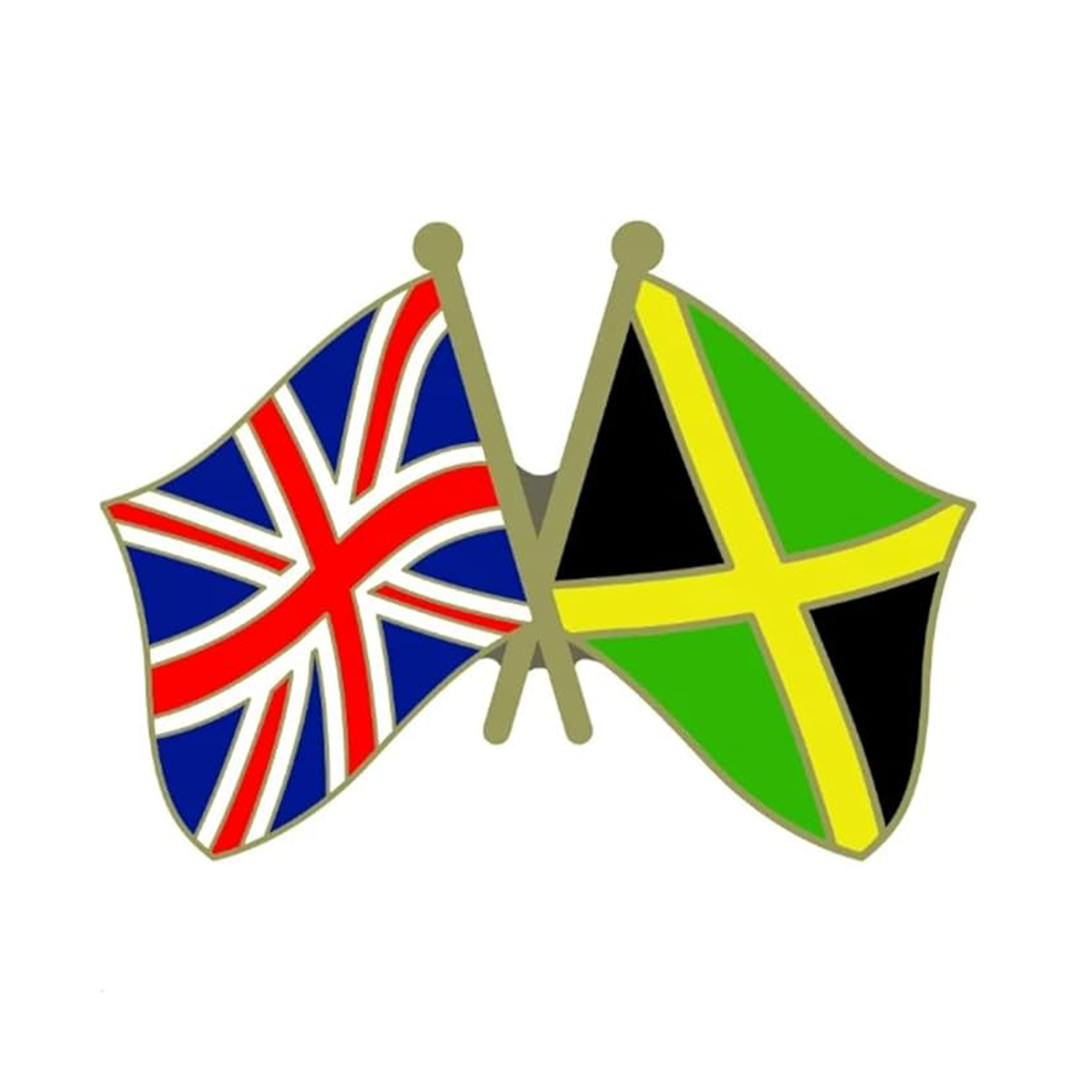 Pin de la amistad entre el Reino Unido y Jamaica Imagen principal del producto