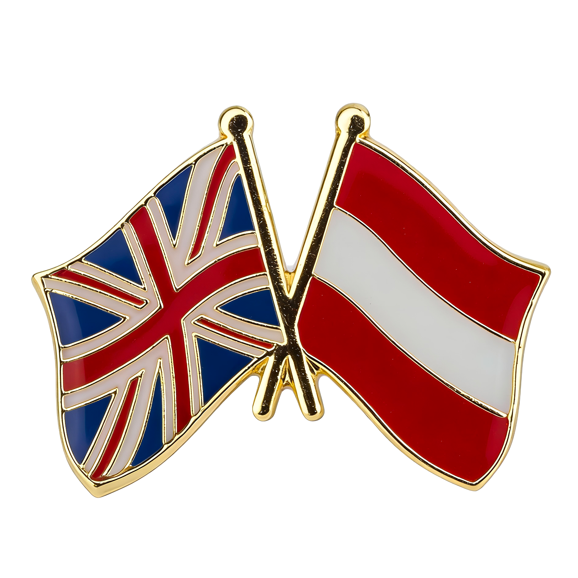 Pin de la amistad entre el Reino Unido y Austria Imagen principal del producto