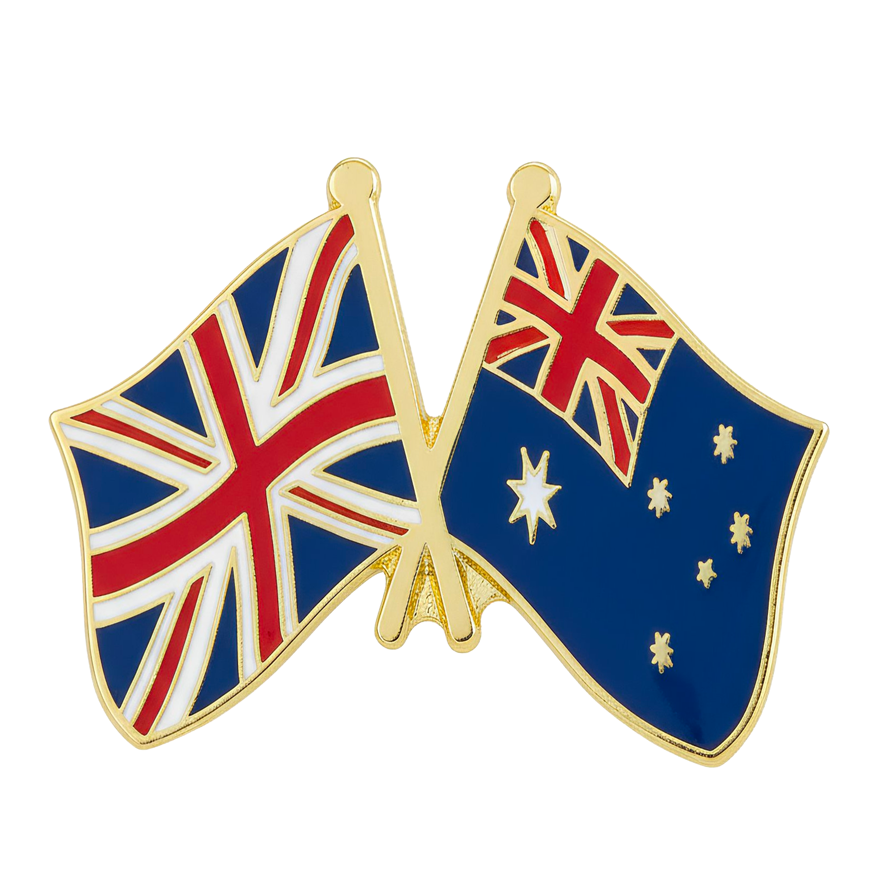 Pin de amistad entre el Reino Unido y Australia Imagen principal del producto