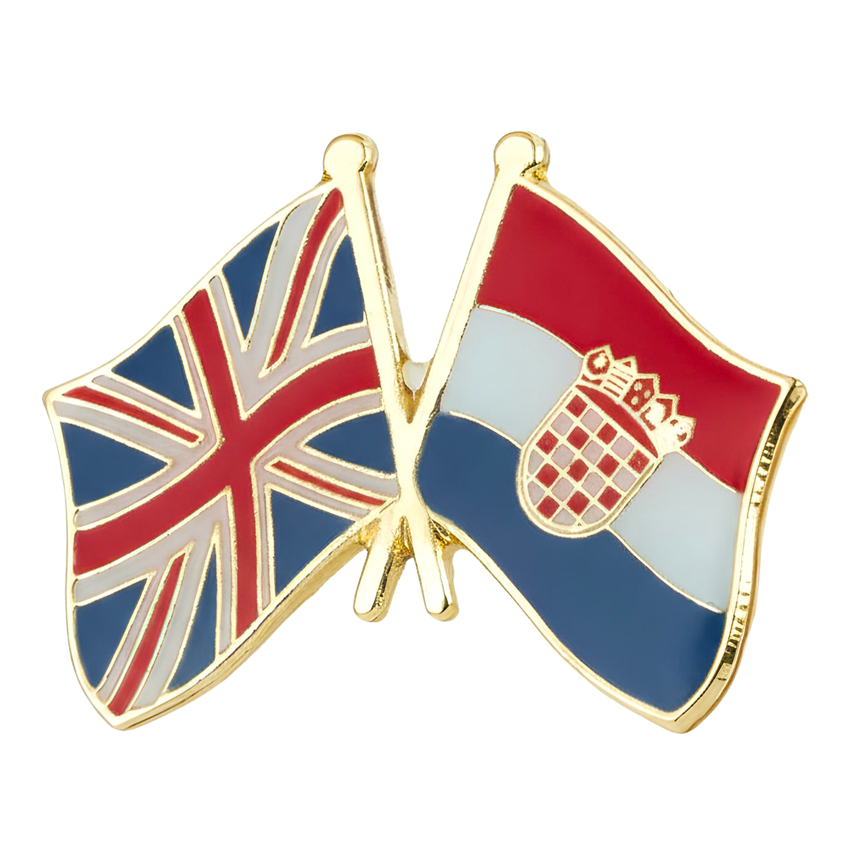 Pin de amistad entre el Reino Unido y Croacia Imagen principal del producto