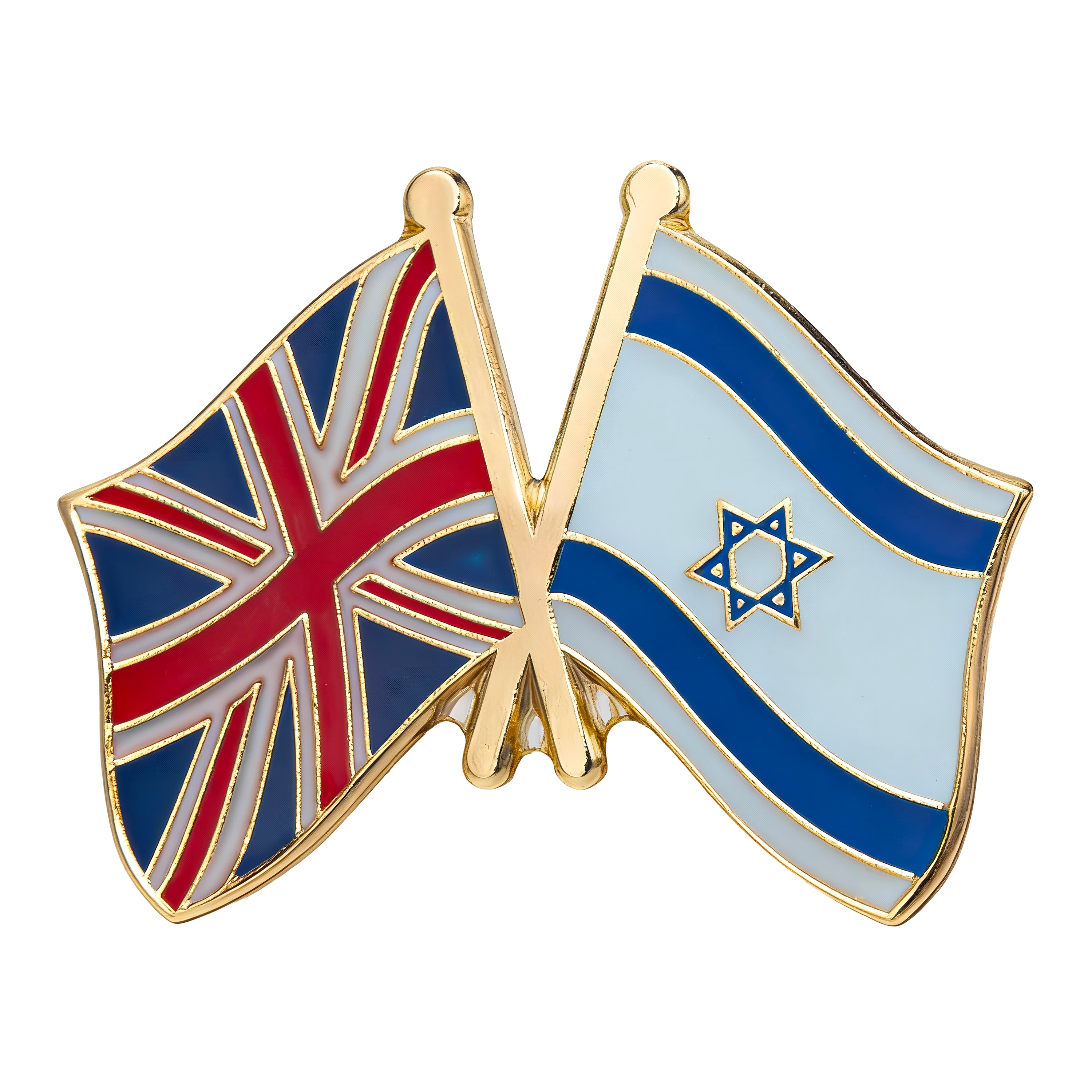 Pin de la amistad entre el Reino Unido e Israel Imagen principal del producto