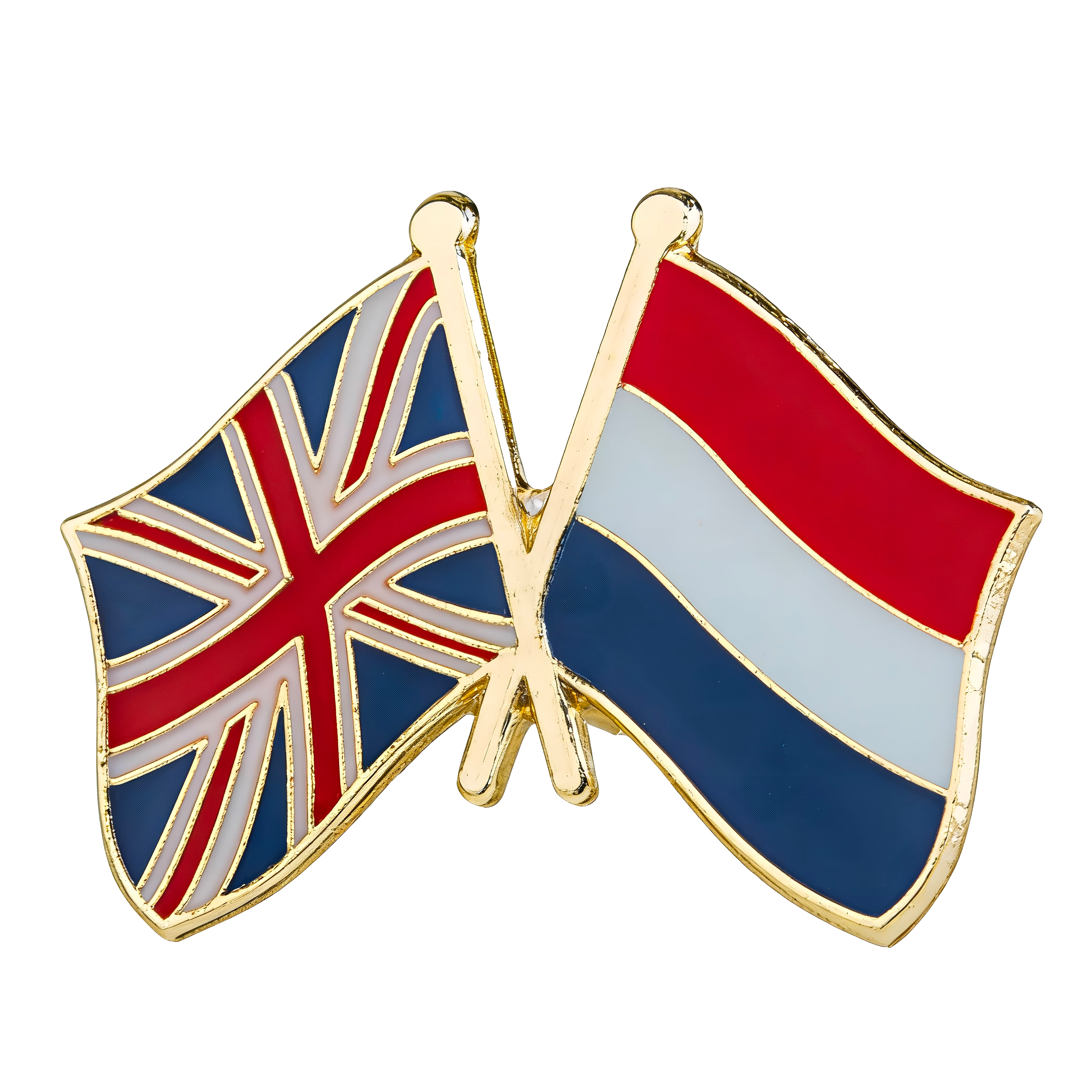 Pin de amistad entre el Reino Unido y los Países Bajos Imagen principal del producto