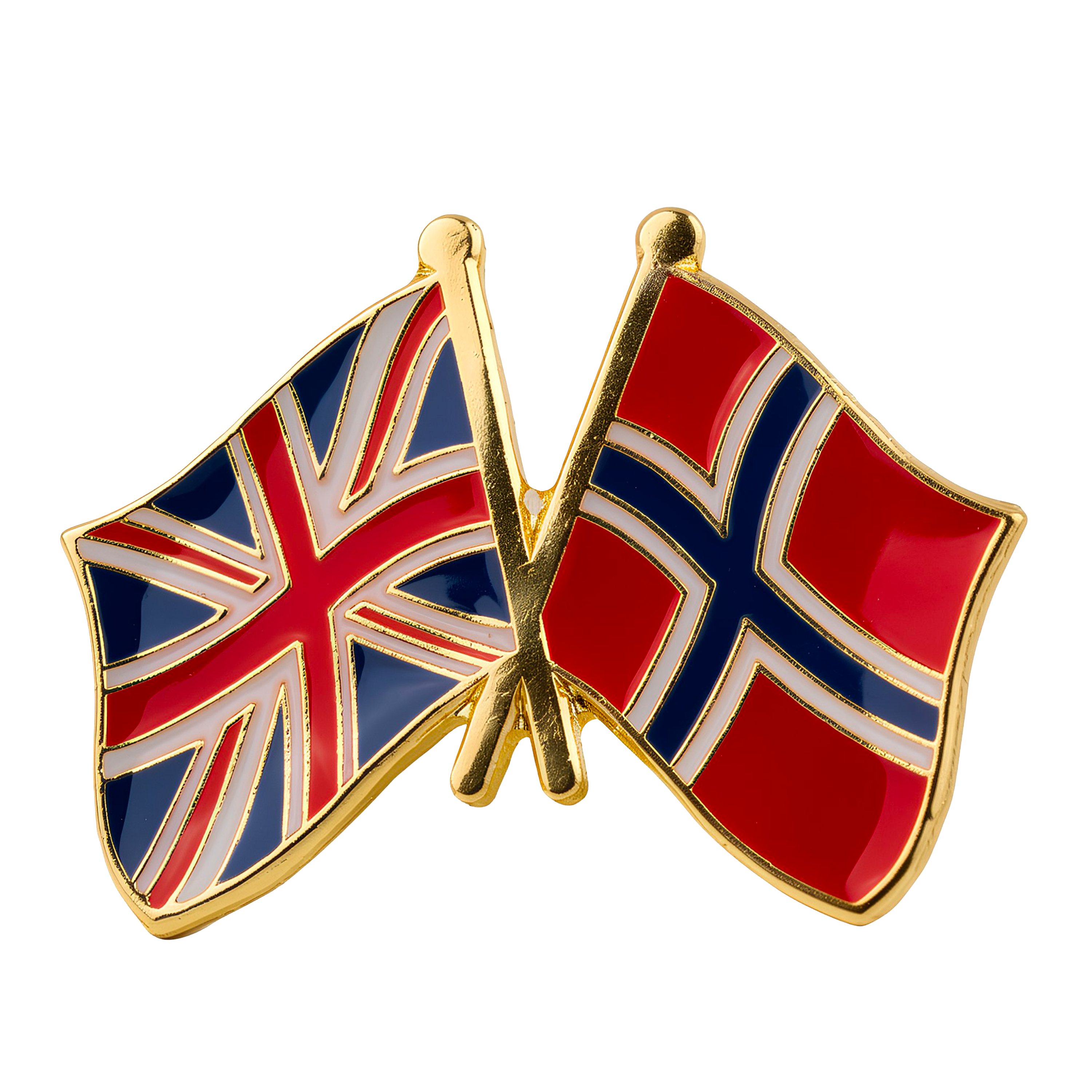 Pin de la amistad entre el Reino Unido y Noruega Imagen principal del producto