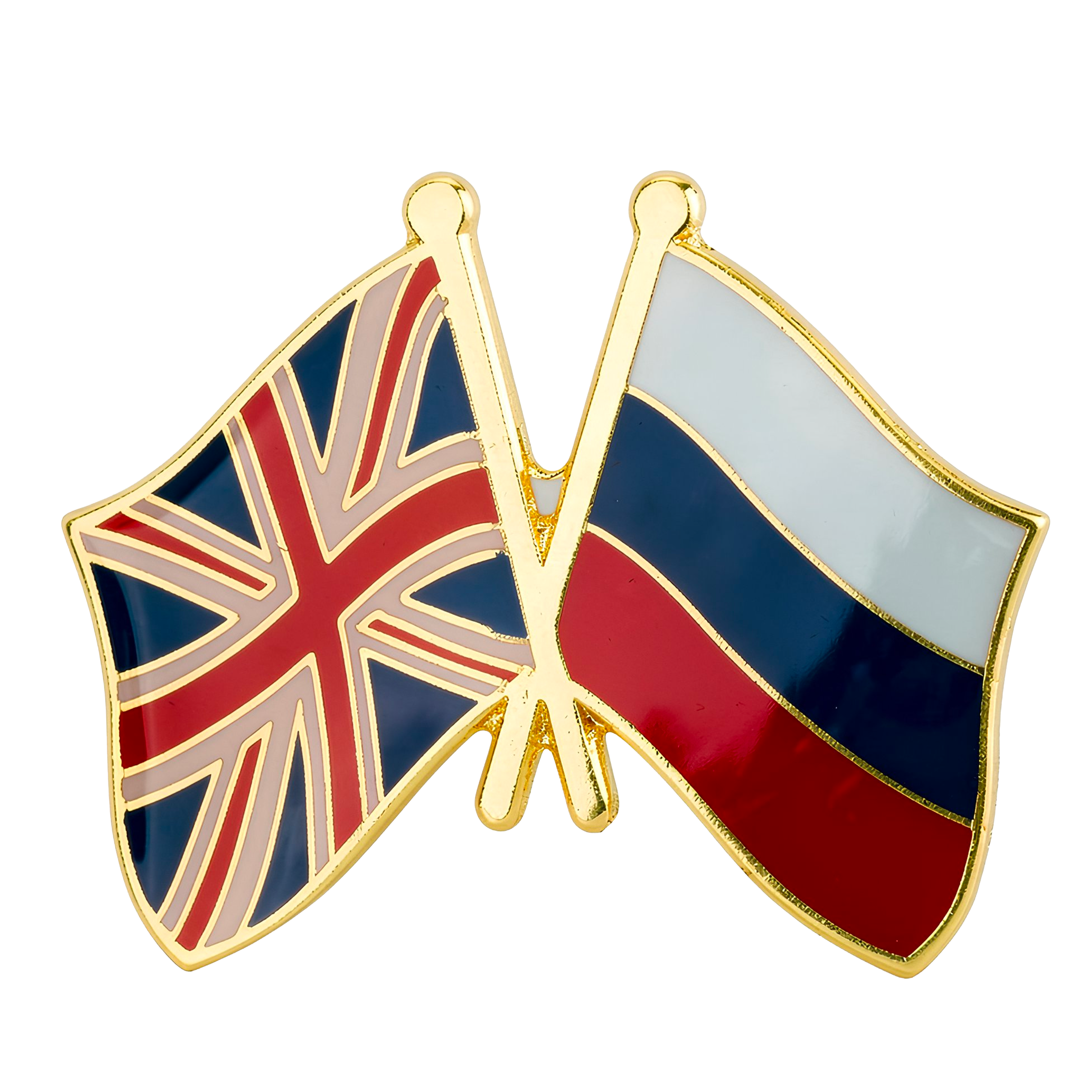Pin de la amistad entre el Reino Unido y Rusia Imagen principal del producto