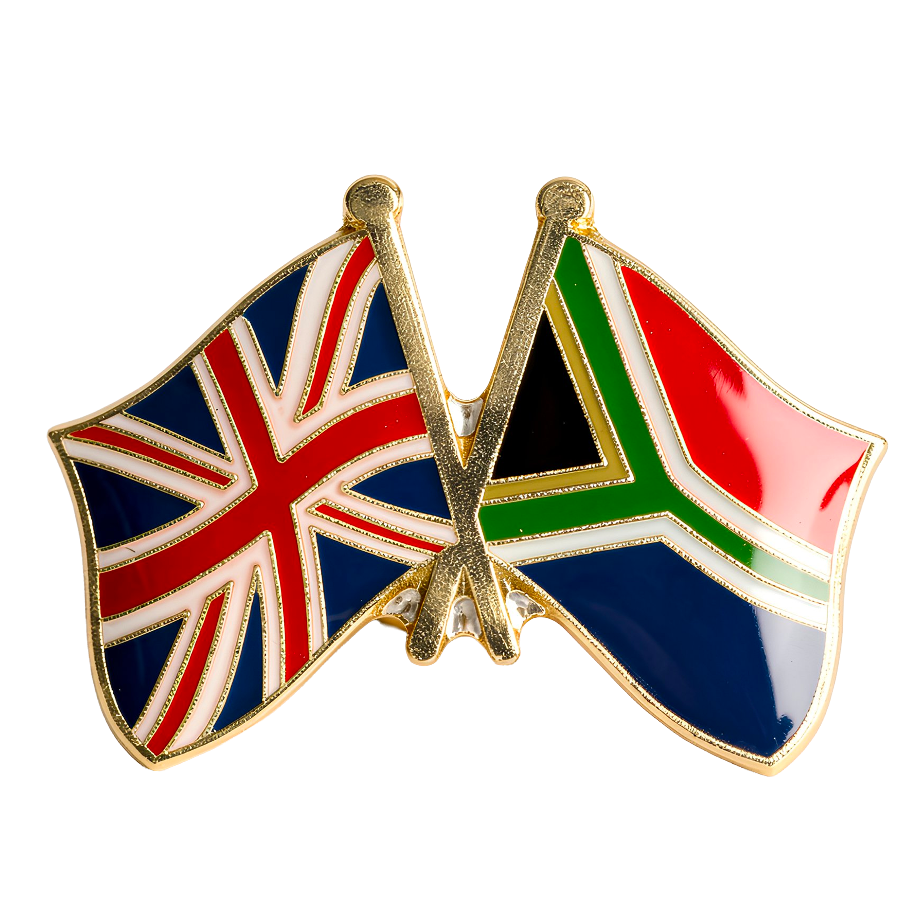 Pin de amistad entre el Reino Unido y Sudáfrica Imagen principal del producto