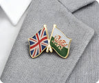 United Kingdom & Wales Friendship Pin Badge
