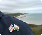 United Kingdom & Wales Friendship Pin Badge