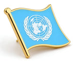United Nations Flag Pin Badge