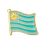 Uruguay Flag Pin Badge