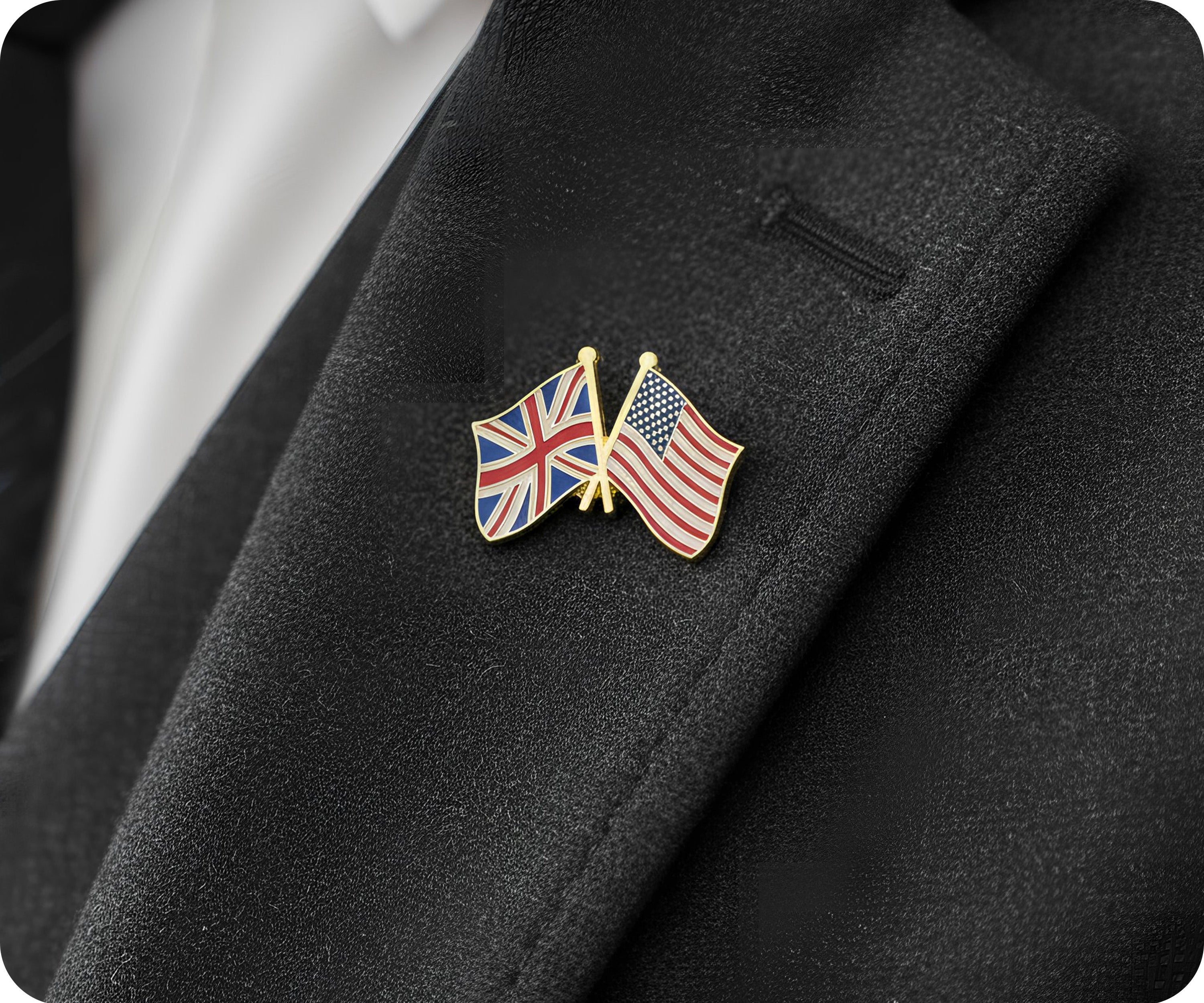 Insignia de amistad entre el Reino Unido y los Estados Unidos Imagen secundaria del producto