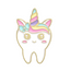 Insignia de Pin de Dientes de Dentista Arcoíris de Unicornio