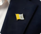 Vatican City Flag Pin Badge