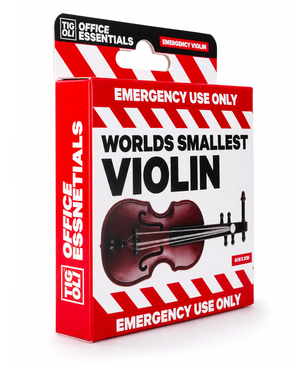 ¡Violín microscópico!