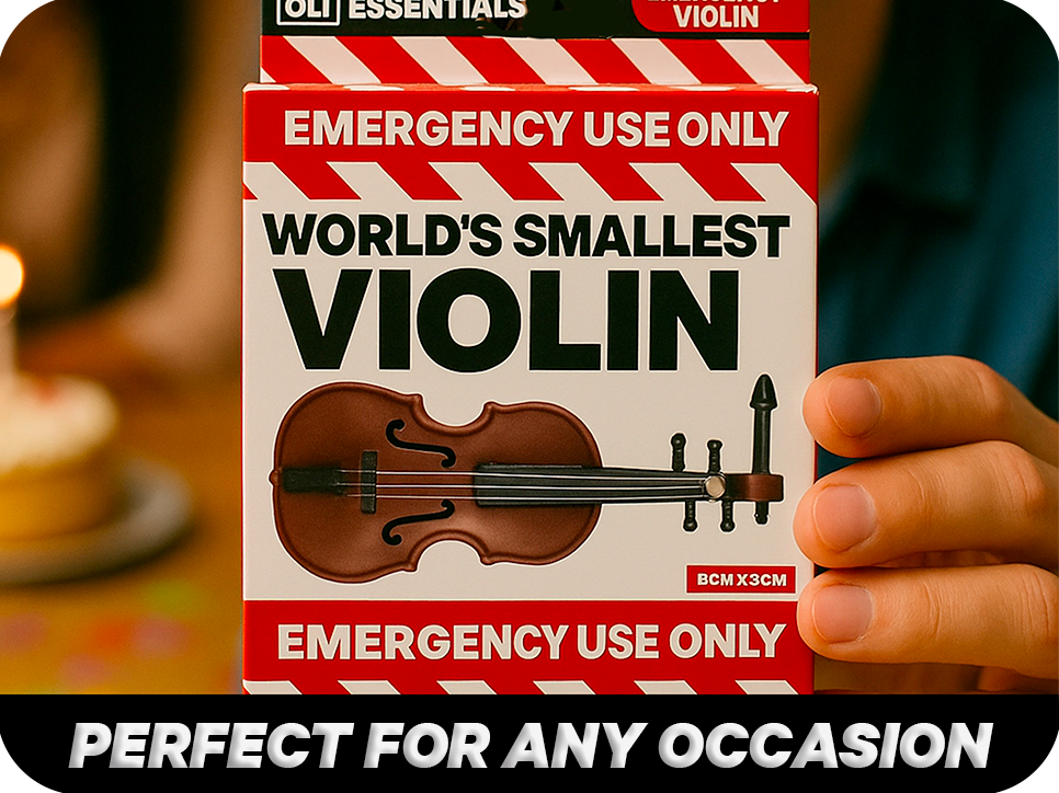 ¡Violín microscópico!
